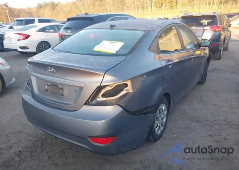 2016 Hyundai Accent Se z USA, uszkodzony, nr VIN KMHCT4AE8GU147364